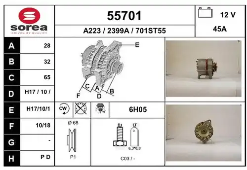 генератор EAI 55701