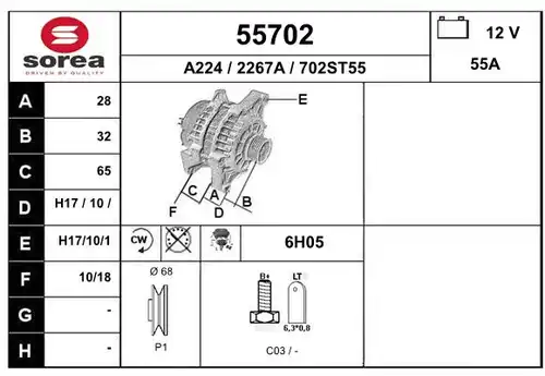 генератор EAI 55702