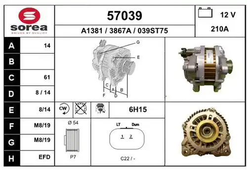 генератор EAI 57039