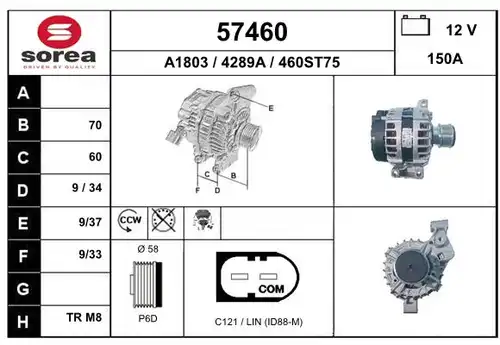 генератор EAI 57460