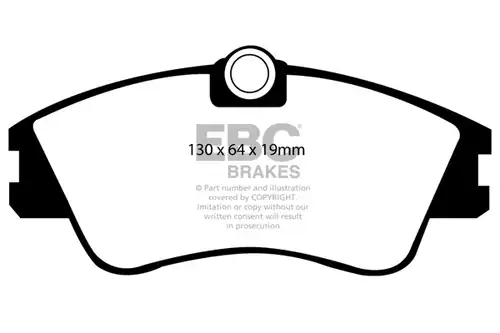 накладки EBC Brakes DP1030