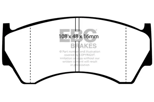 накладки EBC Brakes DP1044