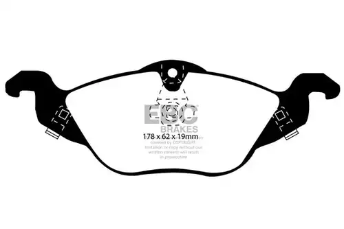 накладки EBC Brakes DP1184