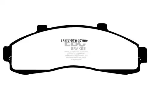 накладки EBC Brakes DP1199