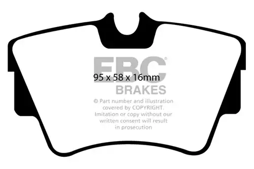 накладки EBC Brakes DP1284