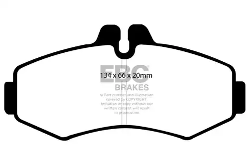 накладки EBC Brakes DP1292