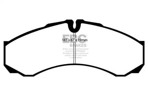 накладки EBC Brakes DP1294