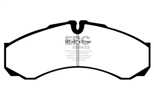 накладки EBC Brakes DP1294/2