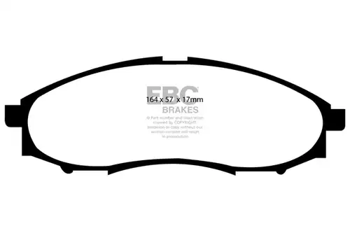 накладки EBC Brakes DP1316