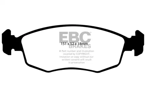 накладки EBC Brakes DP1337