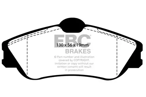 накладки EBC Brakes DP1346