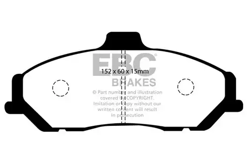 накладки EBC Brakes DP1349