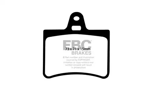накладки EBC Brakes DP1373