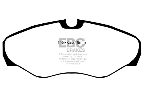 накладки EBC Brakes DP1393