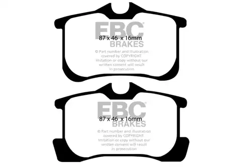 накладки EBC Brakes DP1422