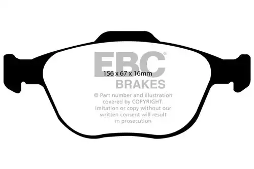 накладки EBC Brakes DP1444