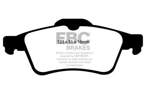накладки EBC Brakes DP1448