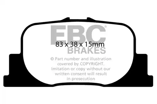 накладки EBC Brakes DP1456