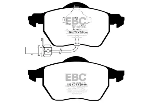 накладки EBC Brakes DP1483