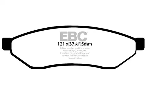накладки EBC Brakes DP1546