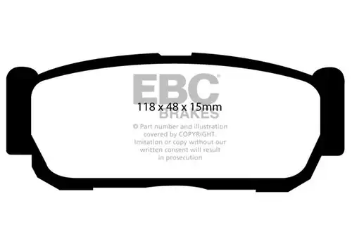 накладки EBC Brakes DP1560