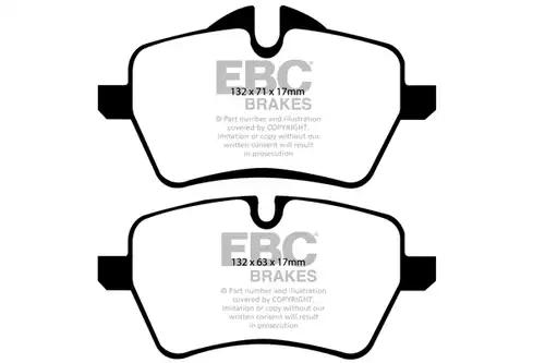 накладки EBC Brakes DP1789