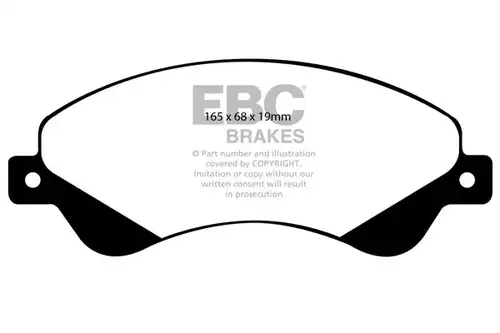 накладки EBC Brakes DP1916