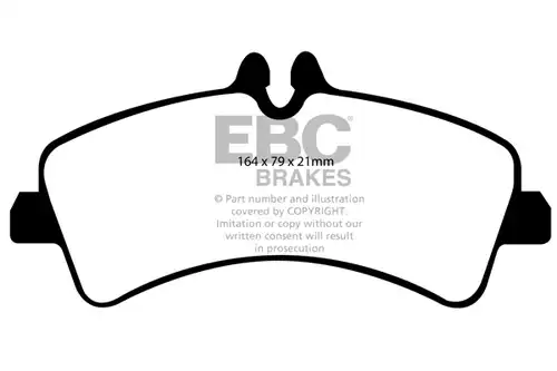 накладки EBC Brakes DP1929