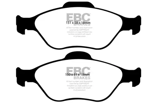 накладки EBC Brakes DP197/2