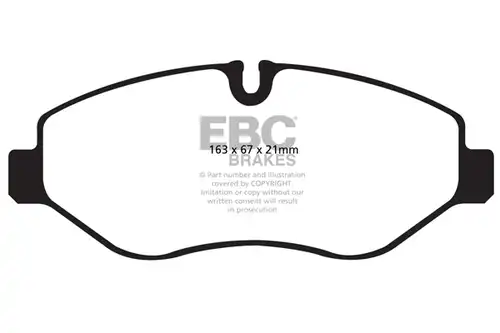накладки EBC Brakes DP1980