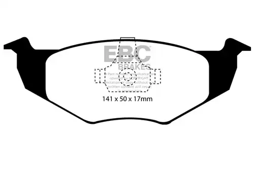 накладки EBC Brakes DP21064