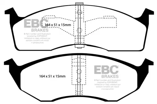 накладки EBC Brakes DP21065