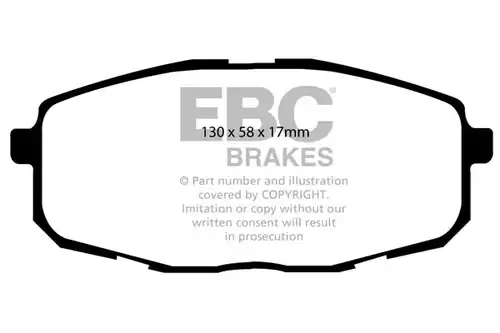 накладки EBC Brakes DP21562