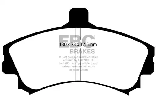 накладки EBC Brakes DP21564