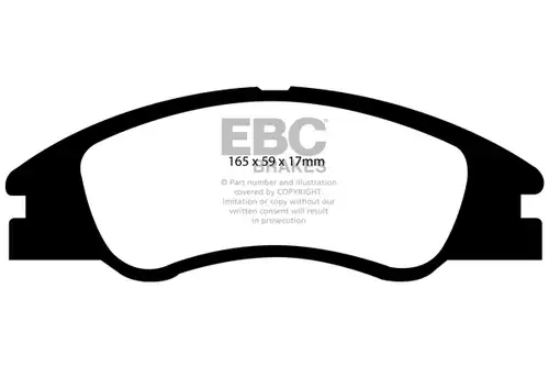 накладки EBC Brakes DP21568