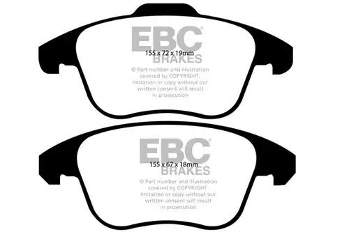 накладки EBC Brakes DP21960