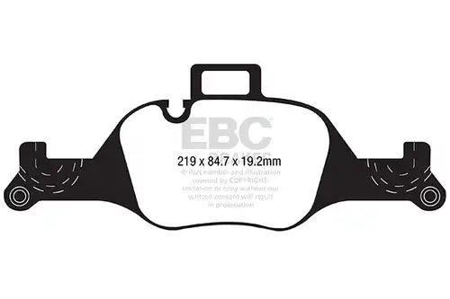 накладки EBC Brakes DP22289