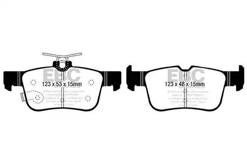 накладки EBC Brakes DP22300