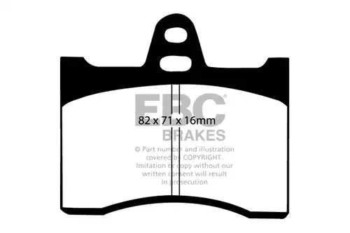 накладки EBC Brakes DP227
