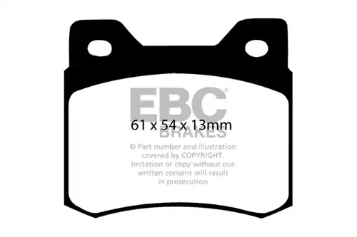 накладки EBC Brakes DP2464