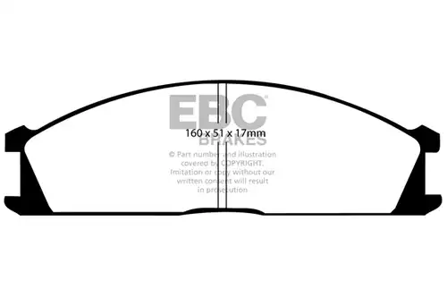 накладки EBC Brakes DP2691