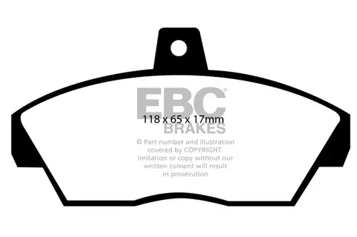 накладки EBC Brakes DP2810