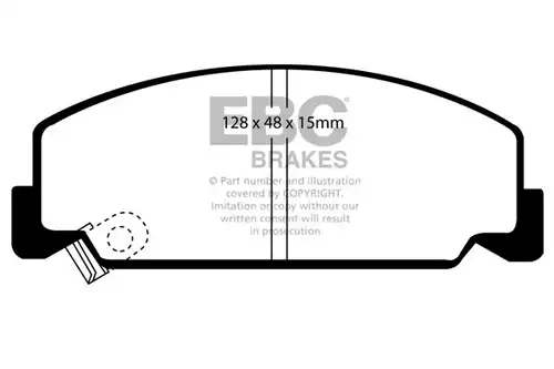 накладки EBC Brakes DP2911