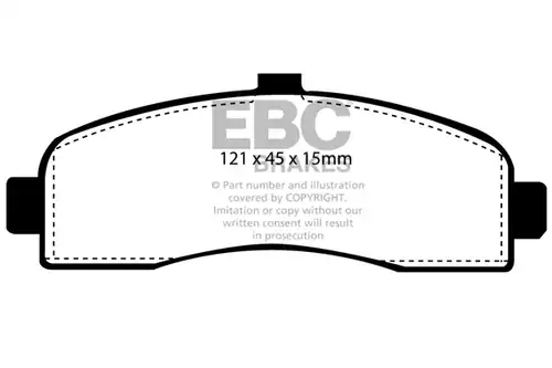 накладки EBC Brakes DP2946