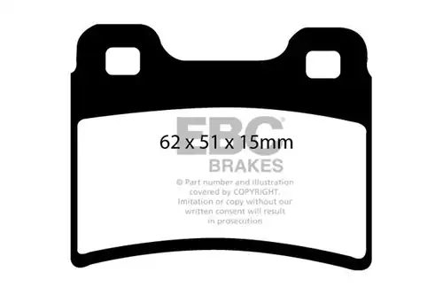 накладки EBC Brakes DP2953