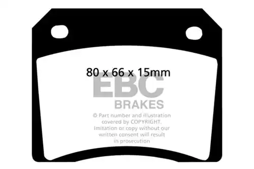накладки EBC Brakes DP3101C