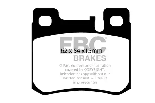 накладки EBC Brakes DP31026C