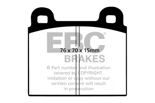 накладки EBC Brakes DP3103C