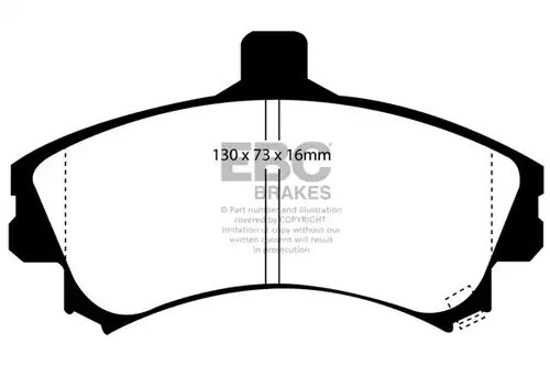 накладки EBC Brakes DP31045C