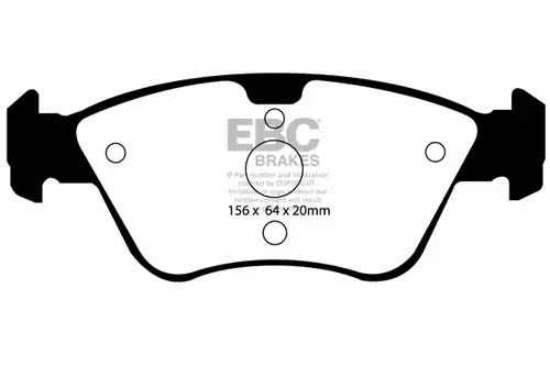 накладки EBC Brakes DP31075C